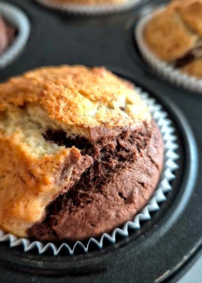 Schoko-Bananen-Muffins - Hauptbild
