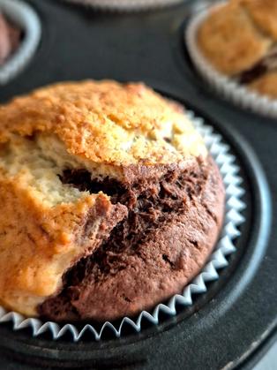 Schoko-Bananen-Muffins