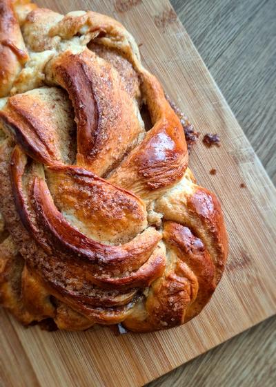 Zimtschnecken-Hefezopf - Bild 2