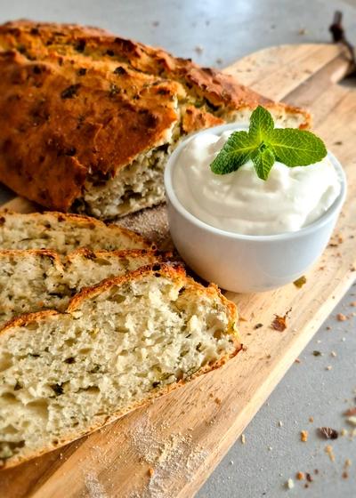 Rucola-Knoblauch-Brot - Hauptbild