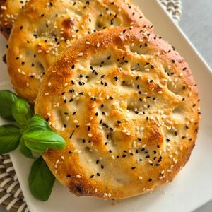 Hausgemachtes türkisches Fladenbrot