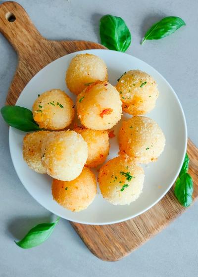 Knusprige Kartoffel-Käse-Bällchen - Hauptbild