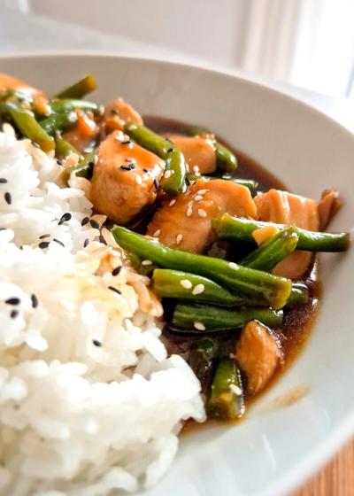 Chicken Teriyaki mit grünen Bohnen - Bild 3