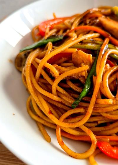 Gebratene Nudeln - Asian fried Noodles - Bild 3