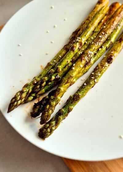 Gebratener Grüner Spargel - Bild 3