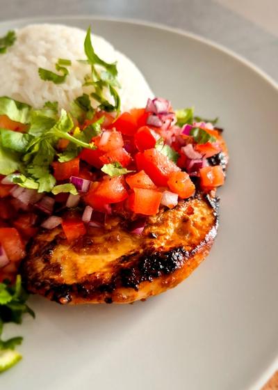 Mango Limetten Marinade und Sauce für Hähnchen - Bild 3