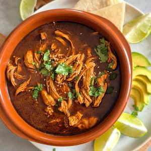 Mole Poblano - Hähnchen in Chili-Schokoladensauce
