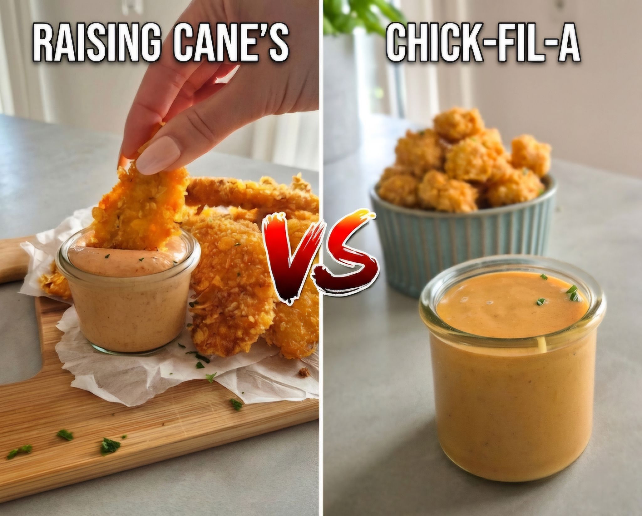 Raising Cane's vs Chick-Fil-A Sauce
