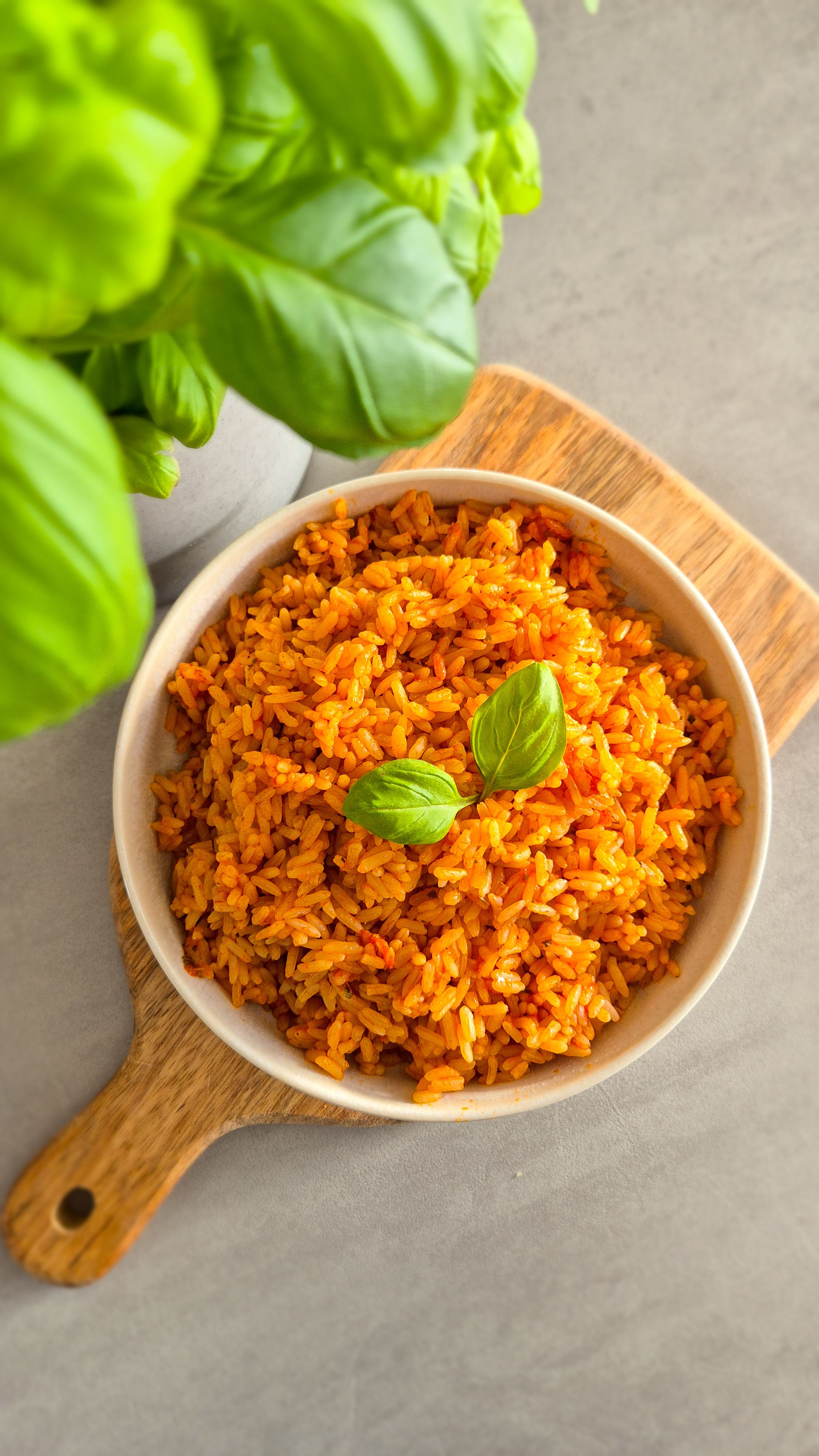 Einfacher Tomatenreis