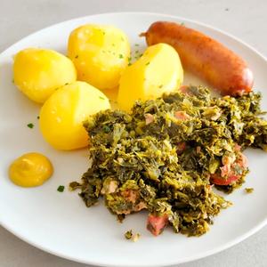 Grünkohl mit Pinkel