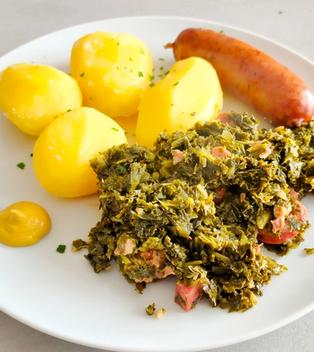 Grünkohl mit Pinkel