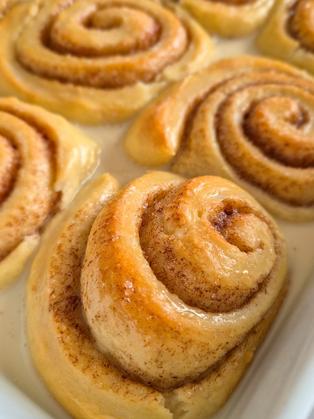 Tres Leches Cinnamon Rolls