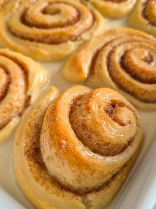 Tres Leches Cinnamon Rolls