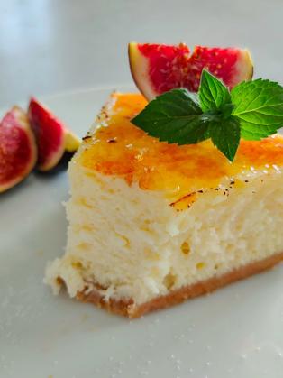 Crème Brûlée Cheesecake