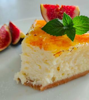 Crème Brûlée Cheesecake