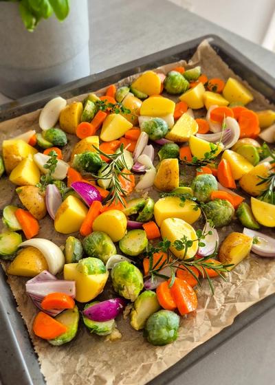 Buntes Ofengemüse mit zarter Hähnchenbrust - Bild 4