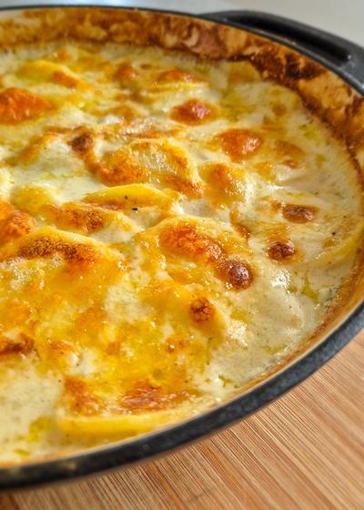 Cremiges Kartoffelgratin mit Käse - Bild 4
