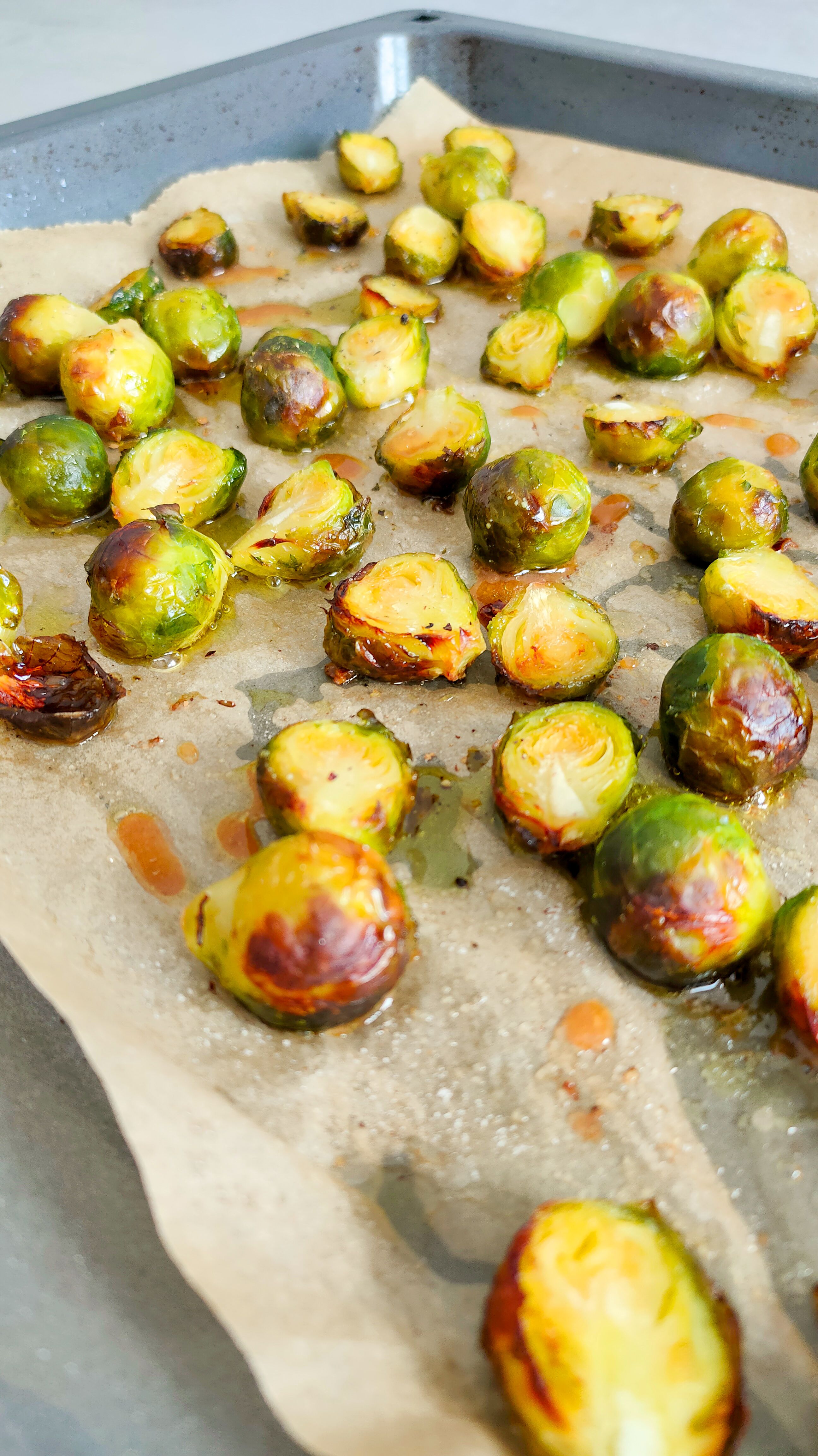 Rosenkohl mit Balsamico aus dem Ofen - Thumbnail 2