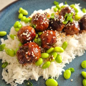 Gochujang Meatballs - Koreanische Art