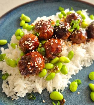 Gochujang Meatballs - Koreanische Art