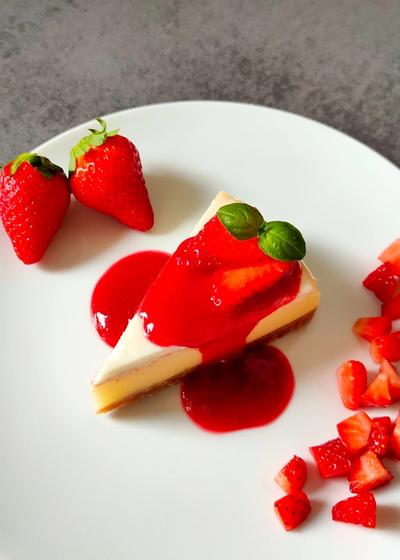 Klassischer New York Cheesecake - super cremig wie das Original! - Hauptbild