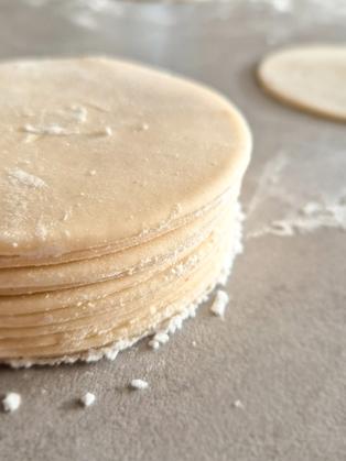 Gyoza Teig - Blätter einfach selber machen