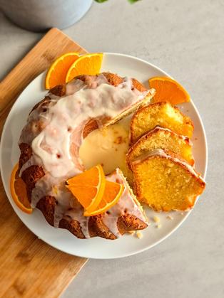 Saftiger Orangenkuchen