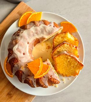Saftiger Orangenkuchen