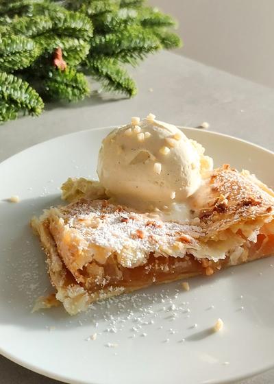 Schneller Bratapfelstrudel - Hauptbild
