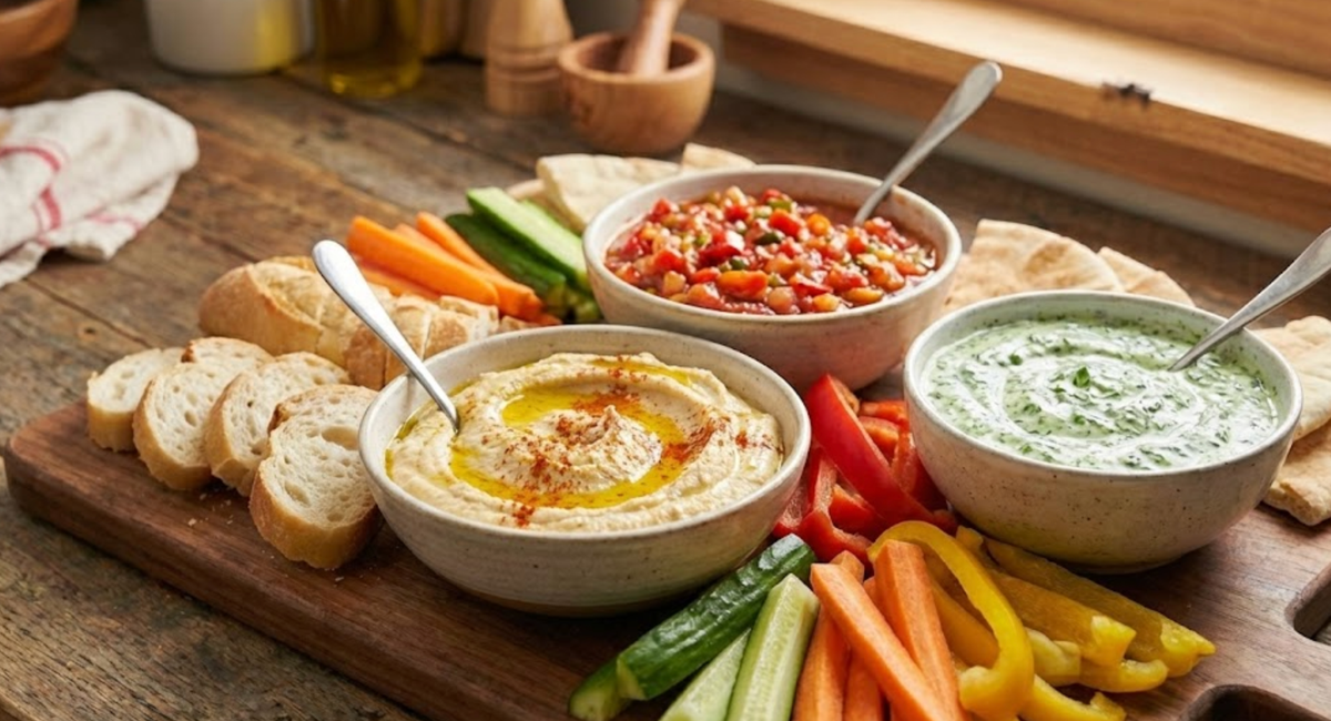 Dips & Saucen passen zu vielen verschiedenen Gerichten