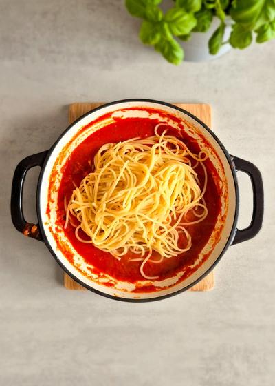 Pasta al Pomodoro – Spaghetti Napoli - Bild 5