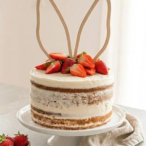 Erdbeer-Mascarpone-Kuchen: Ein einfaches Naked Cake Rezept