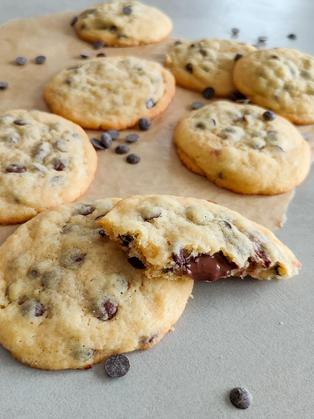 Nutella Chocolate Chip Cookies