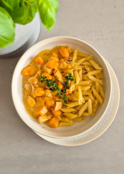 Herbstliche Pasta mit Hokkaido und Thymian - Hauptbild