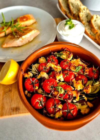 Mediterranes Ofengemüse mit Feta - Bild 3