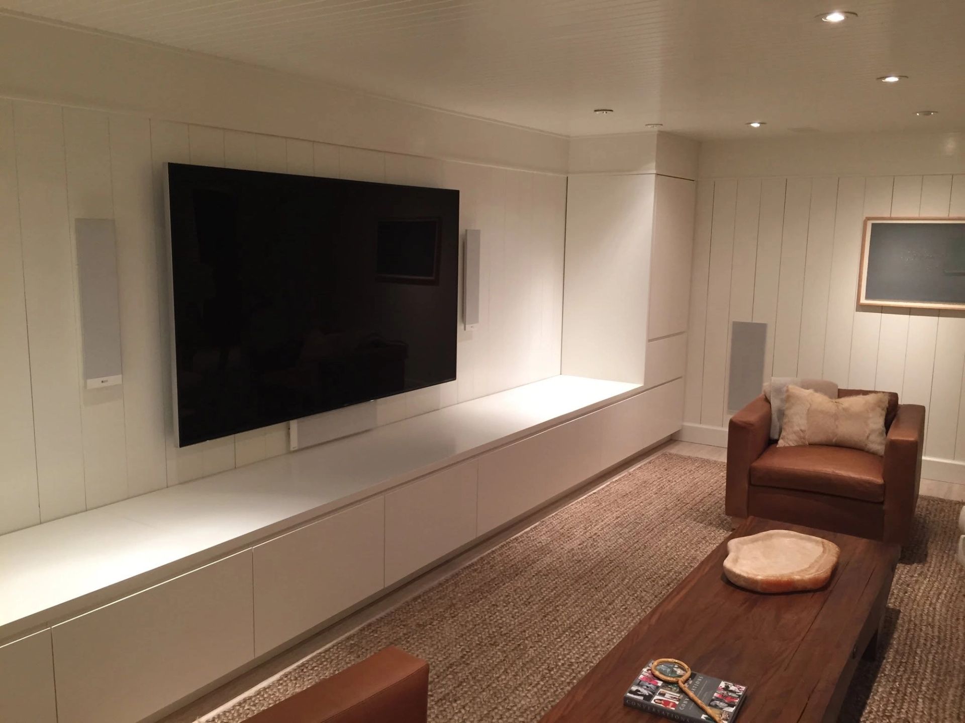 Custom Media Room Installation