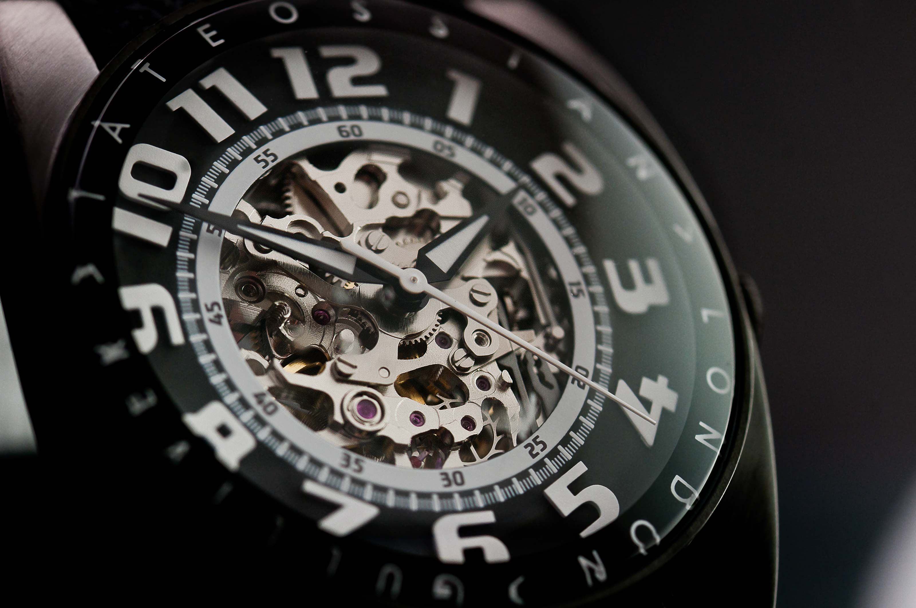 Tateossian Skeleton Watch