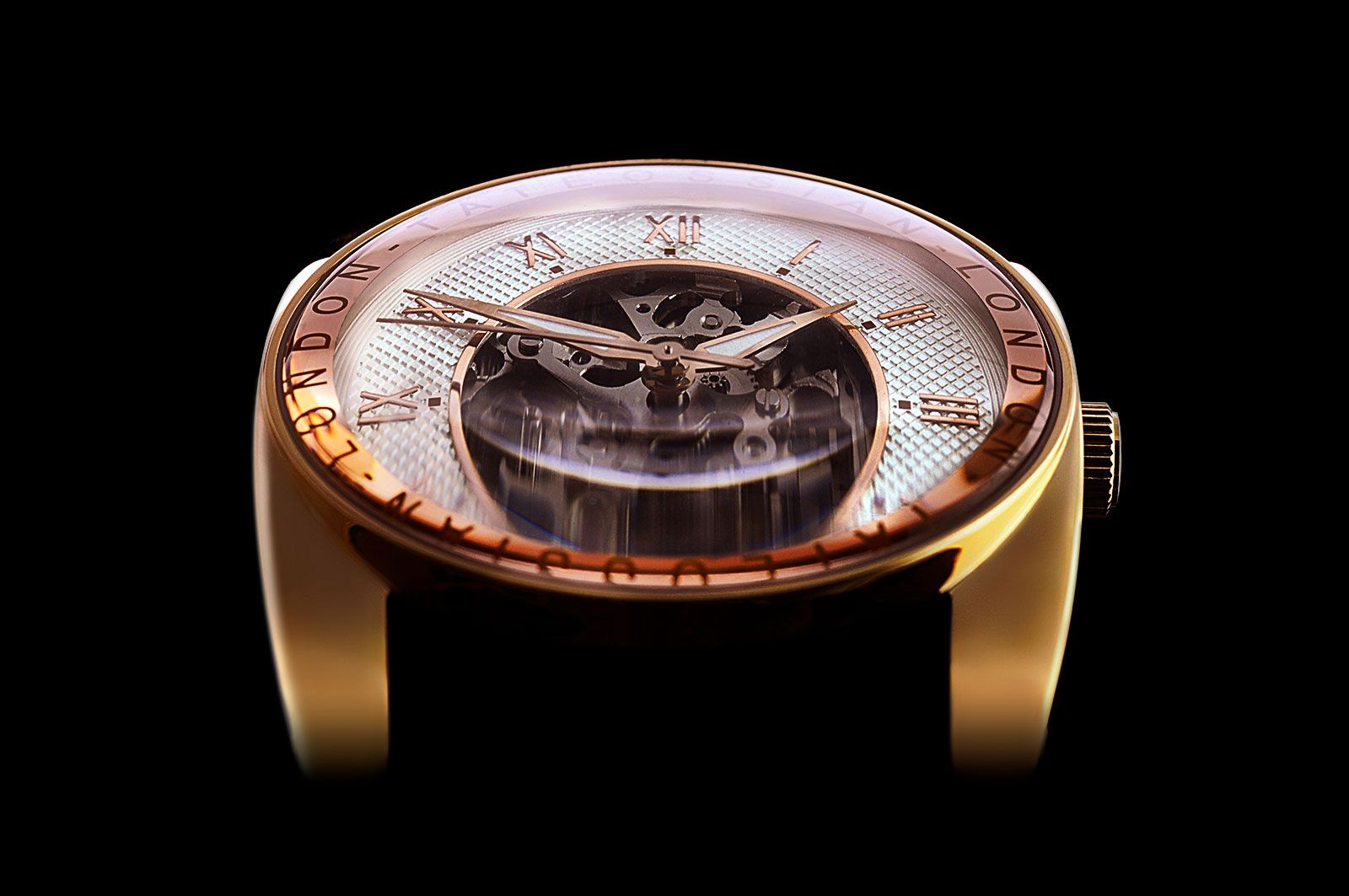 Tateossian Rose Gold Watch