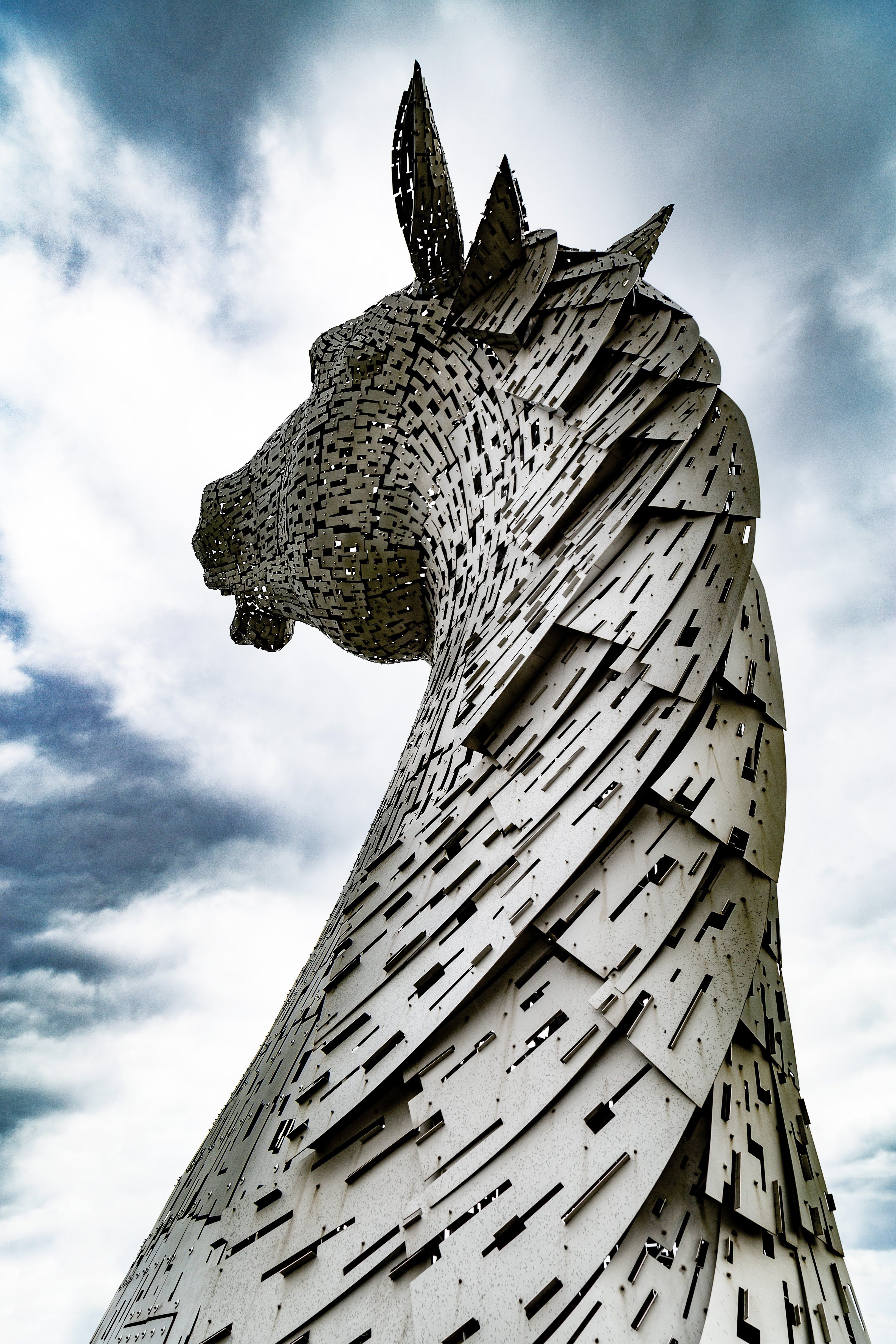 Kelpies in Falkirk, Scotland