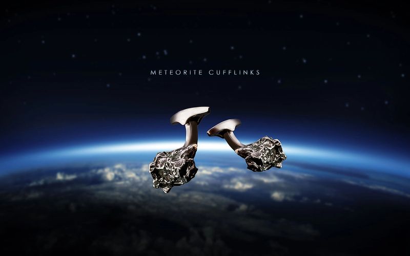 Tateossian - Meteorite Cufflinks