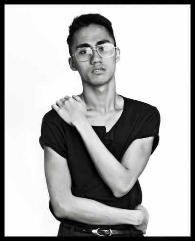 Duane Black White Portrait