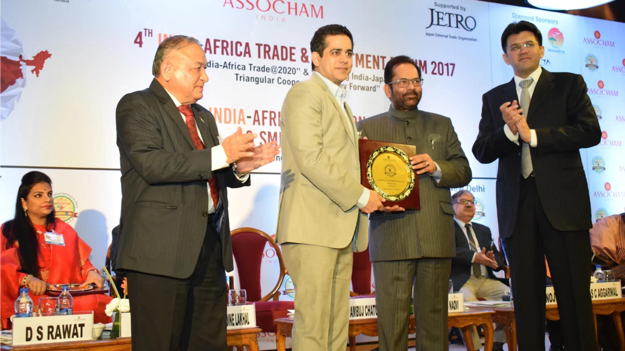 ASSOCHAM names Quarterfold runner-up for Excellence in the Field of Education
