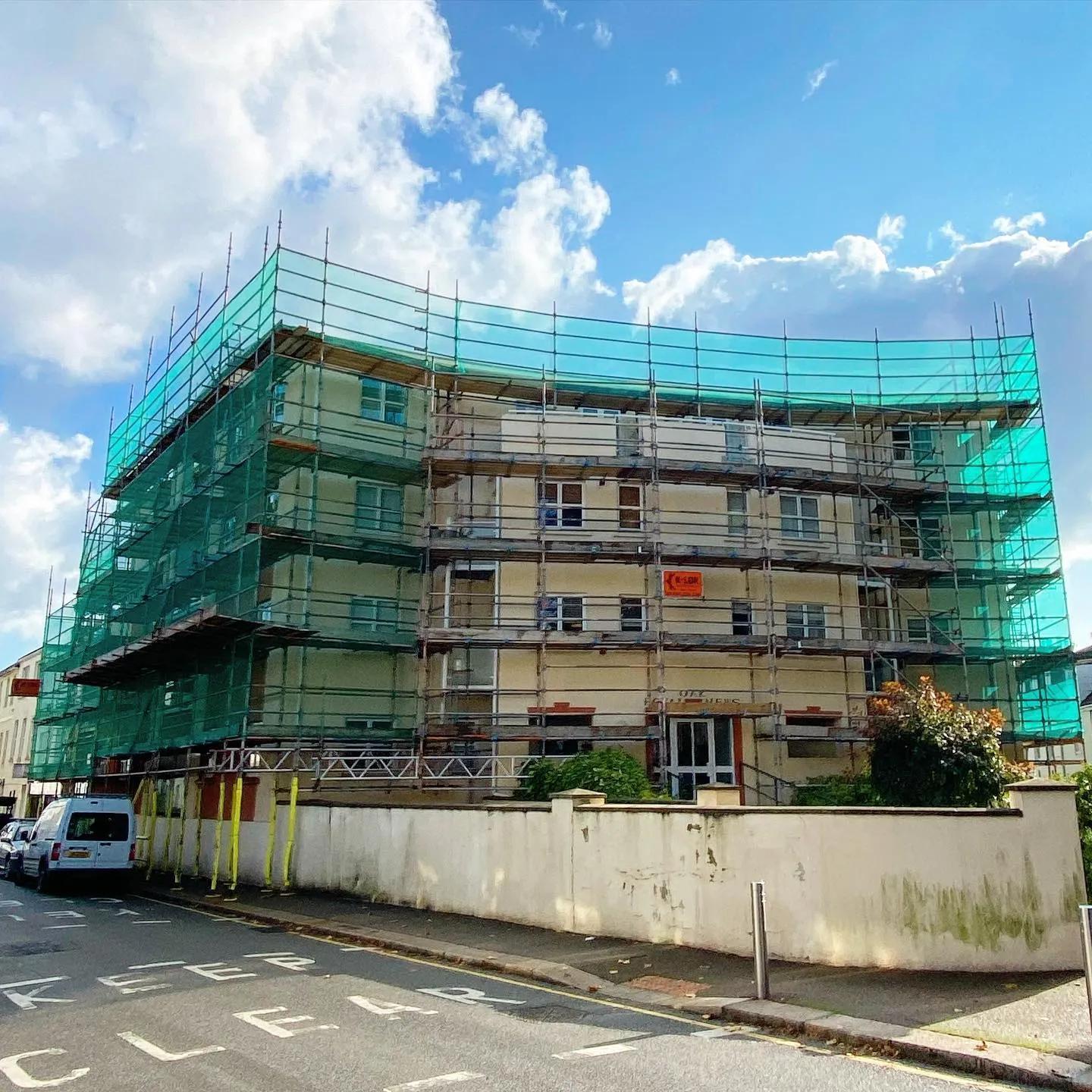 Domestic Scaffolding work by K Lok Scaffolding