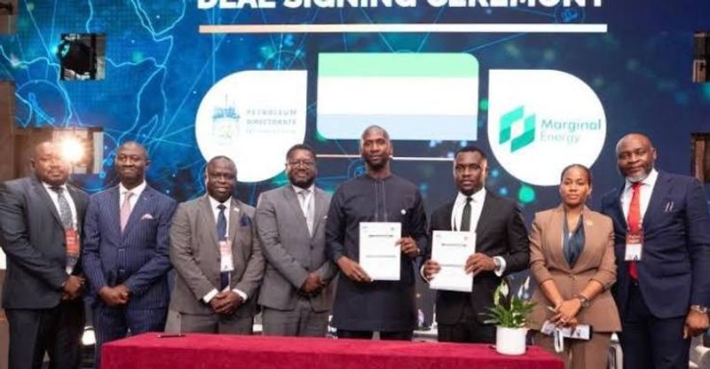 Sierra Leone Signs $225 Million Offshore Oil Deal With Nigerian Oil Company
