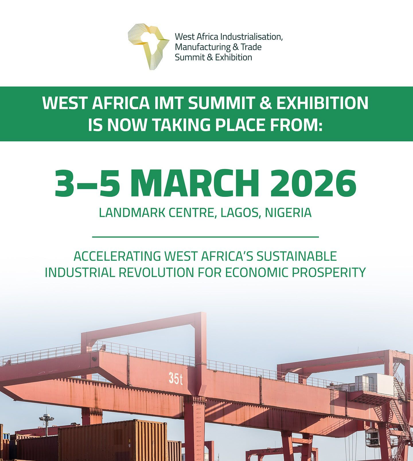 Lagos to Host West Africa IMT 2026 as Leaders Target Industrial Growth and Trade Expansion