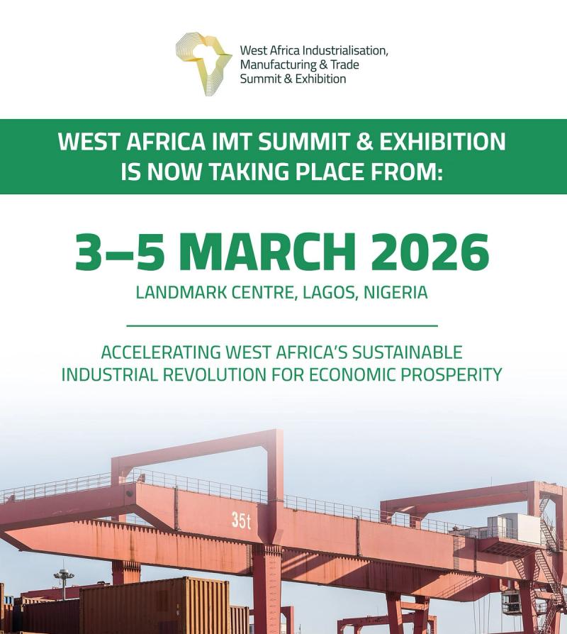 Lagos to Host West Africa IMT 2026 as Leaders Target Industrial Growth and Trade Expansion
