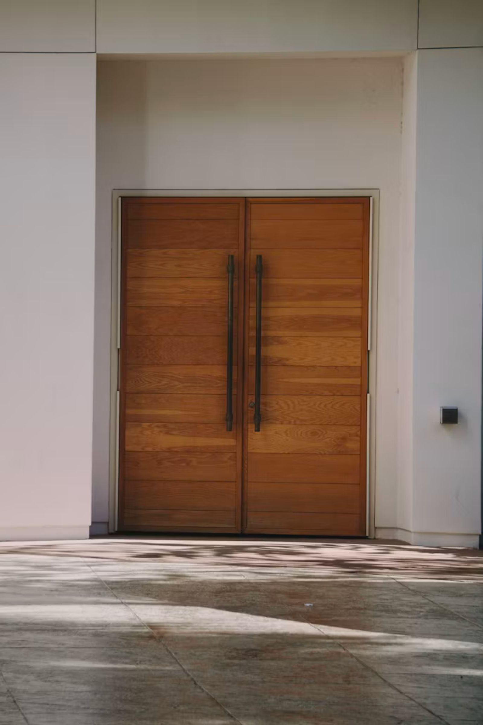 The Passage Door Set in a styled interior