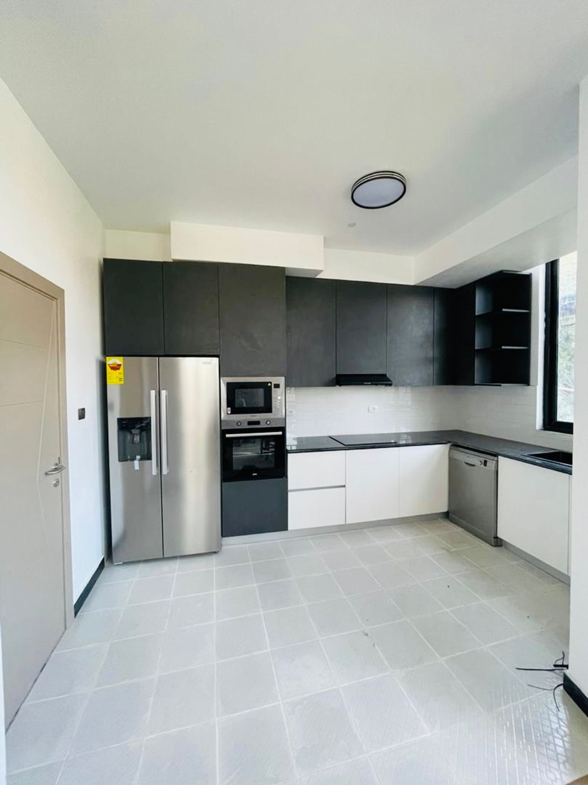 The Matte Black Kitchen