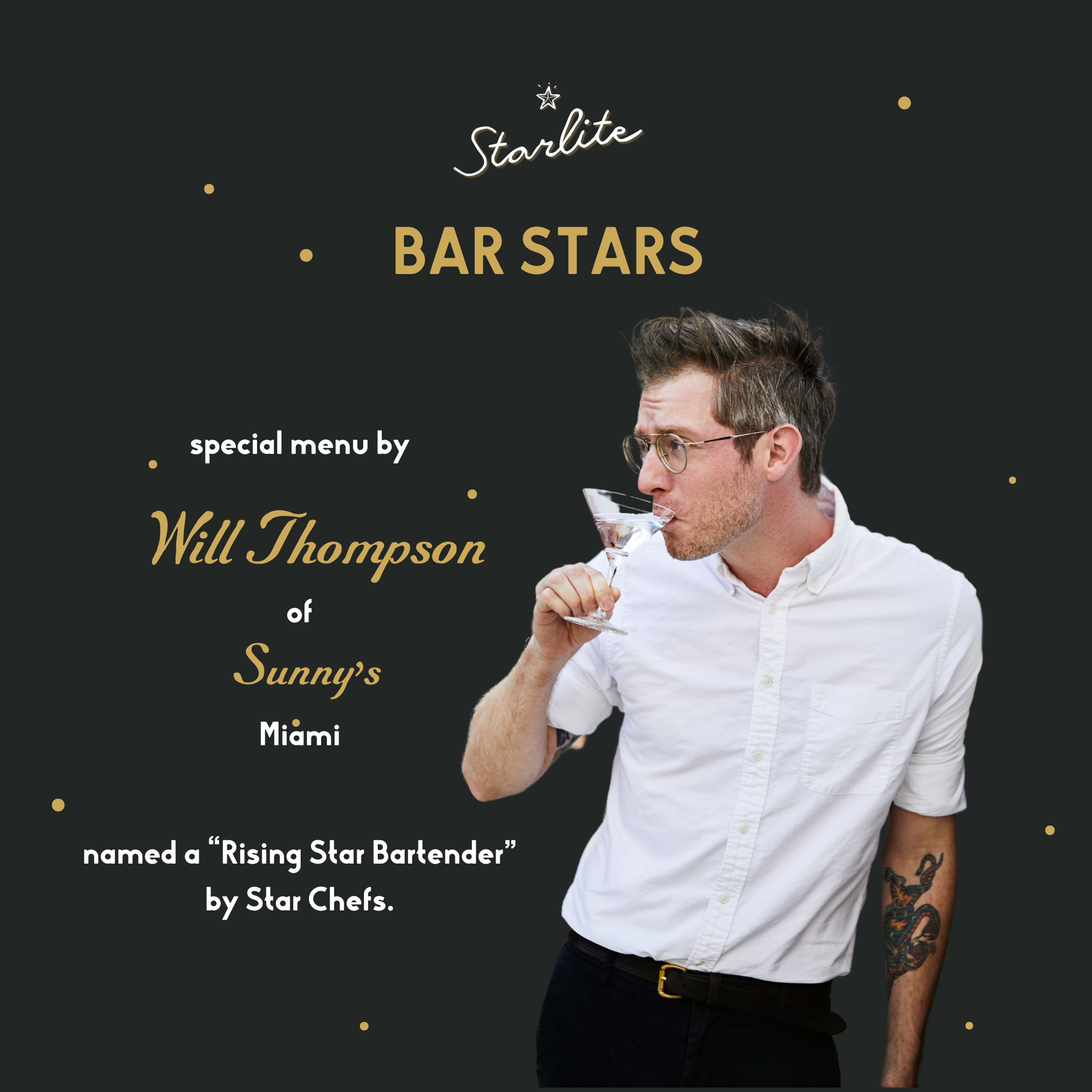 Starlite Events - Bar Stars with Will Thompson