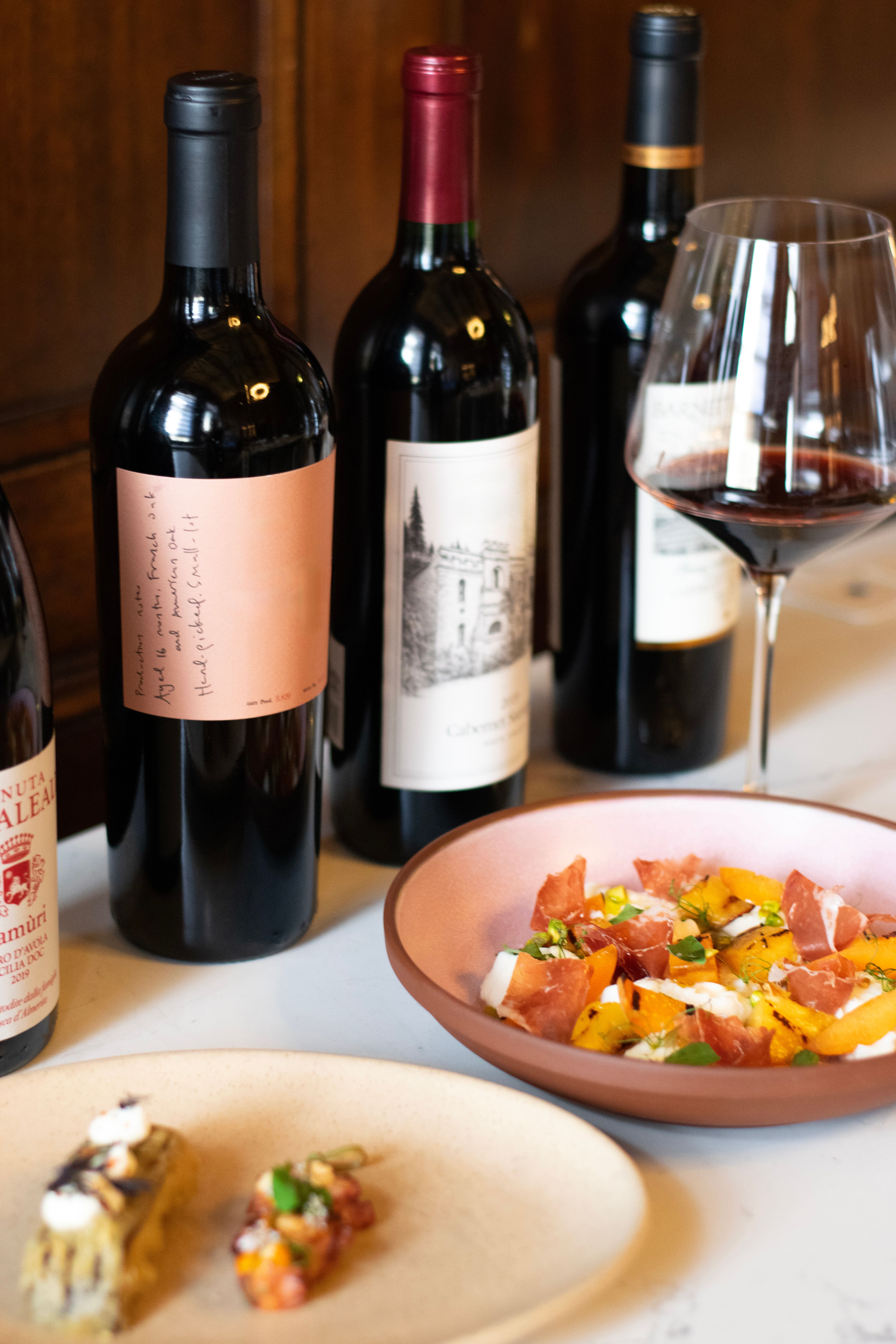 wine and dinner